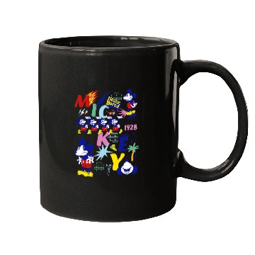 Discover Disney Mickey Mouse Vintage Never Bored Mugs