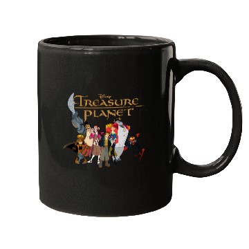 Discover Disney Treasure Planet Logo And Characters Mugs