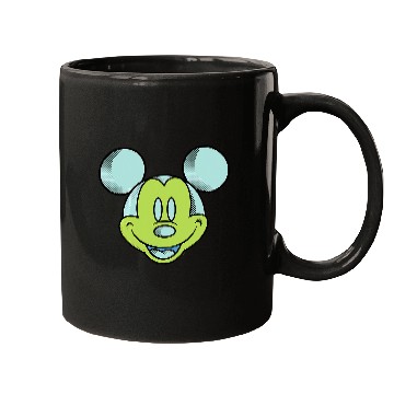 Discover Disney Mickey Mouse Happy Smiling Face Retro Pop Art Mugs