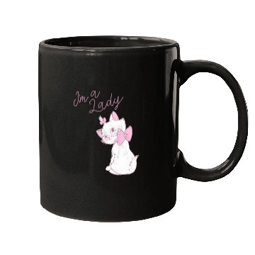 Discover Disney The Aristocats Marie I'M A Lady Text Mugs