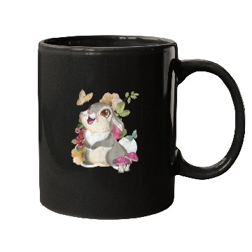 Discover Disney Bambi Thumper Vintage Floral Portrait Tank Top Mugs