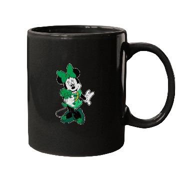 Discover Disney Retro Shamrock Minnie Mouse St. Patrick's Day Mugs