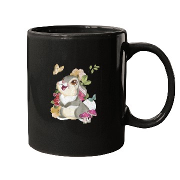 Discover disney bambi thumper floral portrait long sleeve Mugs