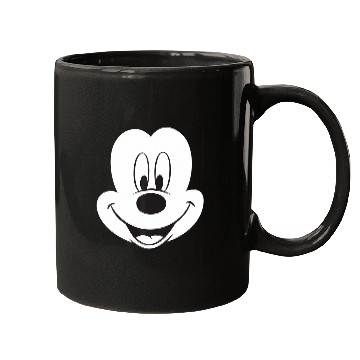 Discover Disney Winking Mickey Mouse Face Large Icon Mugs