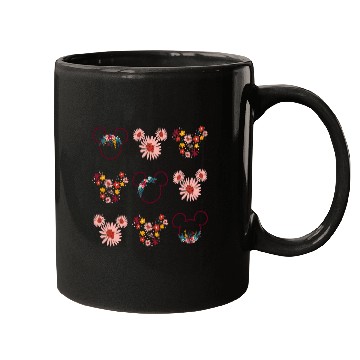 Discover Disney Mickey Mouse Flowers and Daisy Print Mugs
