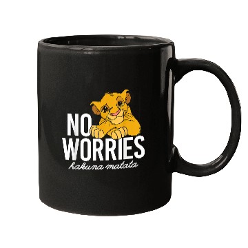 Discover Disneyss Lion King Classic No Worries Simba Mugs