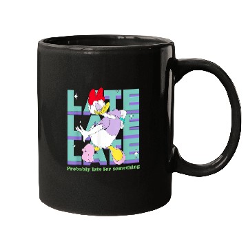 Discover Disneyss Daisy Duck Probably Late For Something Funny Mugs