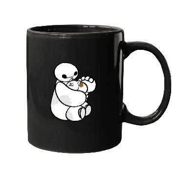Discover Disney Big Hero 6 Baymax Cat Cute Portrait Mugs