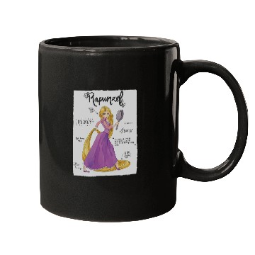 Discover Disney Tangled Rapunzel Fashion Callouts Mugs