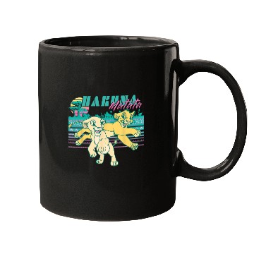 Discover Disney Lion King Retro Simba & Nala 90s Hakuna Matata Mugs