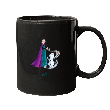 Discover Disneys once upon a snowman elsa creates olaf Mugs