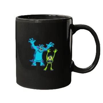 Discover Disney Pixar Monsters University Sulley and Mike Mugs