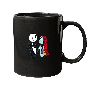 Discover Disney The Nightmare Before Christmas Jack and Sally Mugs