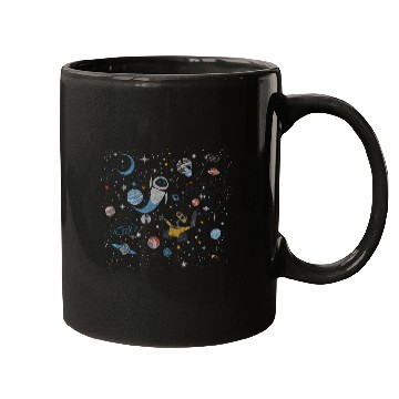 Discover Disney Pixar Wall-E Eve In Space Mugs
