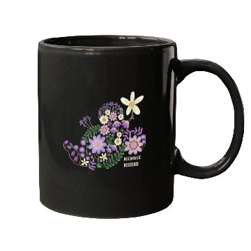 Discover Disney Minnie Mouse Spring Flowers Botanical Flo Mugs