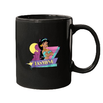 Discover Disneyss Aladdin Retro 90s Couples Matching Princess Jasmine Mugs