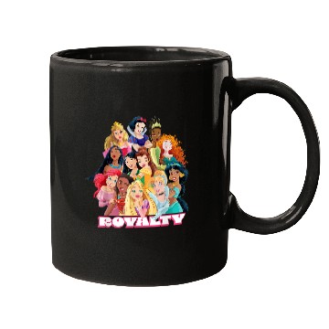Discover Disneyss Princess Royal Friends Group Royalty Mugs