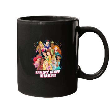 Discover Disneyss Princess Best Day Ever Friend Family Trip Matching Mugs