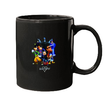 Discover Disneyss Kingdom Hearts Magical Characters Mash Up Chest Logo Mugs