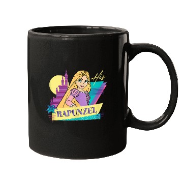Discover Disneyss Tangled Retro 90s Couples Matching His Rapunzel Mugs