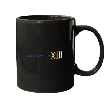 Discover Disneyss Kingdom Hearts Organization Xiii Big Chest Text Logo Mugs