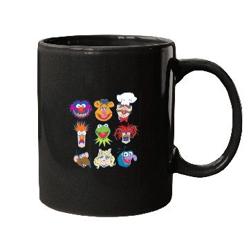 Discover Disney The Muppets Classic Characters Group Shot Logo Mugs