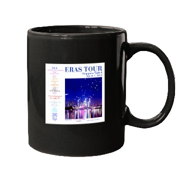Discover Eras Tour Setlist - Singapore Night 4 Mugs