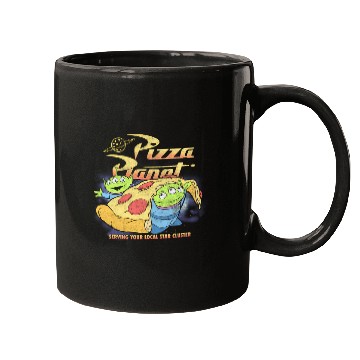 Discover Disney Pixar Toy Story Aliens Pizza Planet Mugs