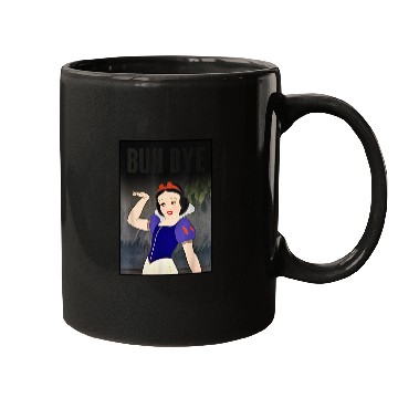 Discover Disneyss Snow White Buh Bye Poster Graphic Mugs