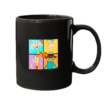 Discover Disney Phineas And Ferb Character Box Up Mugs