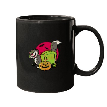 Discover Disney Cinde Halloween Lucifer The Cat Graveyard Mugs
