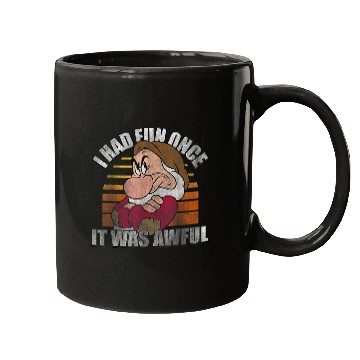 Discover Disneyss Snow White Grumpy I Had Fun Once It Was Awful Mugs
