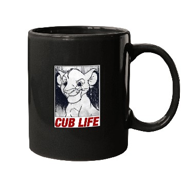 Discover Disney Lion King Simba Cub Life Streetwear Poster Mugs