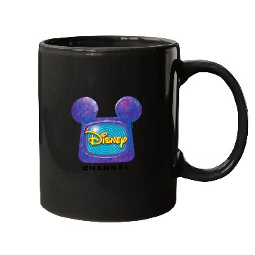 Discover Disney Channel  Mickey Mouse TV Retro  Logo Mugs
