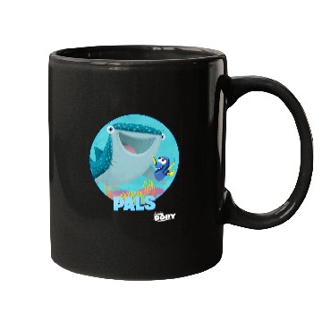 Discover Disney Pixar Finding Dory & Destiny Biggest Fish Pals Logo Mugs