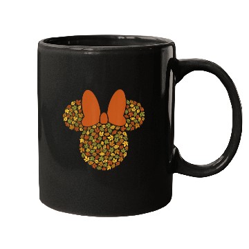 Discover Disney Minnie Mouse Icon Autumn Fall Leaves Mugs