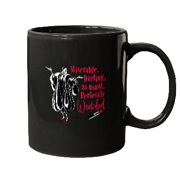 Discover Disneyss 101 Dalmatians Miserable Perfectly Wretched Mugs