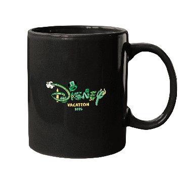 Discover Disneyss Logo St Patricks Day Vacation 2025 Trip Matching Mugs
