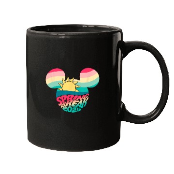 Discover Disney Mickey And Friends Spring Break 2025 Mickey Big Logo Mugs