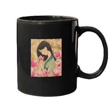 Discover Disney Mulan Floral Mugs