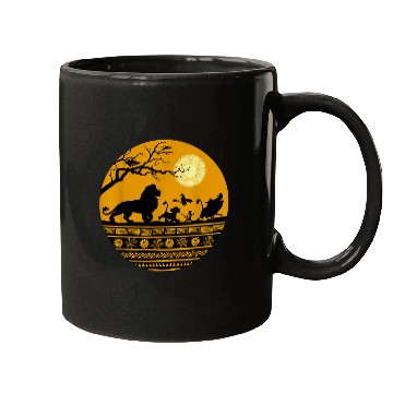 Discover Disney The Lion King Halloween Circle Mugs
