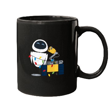 Discover Disney Pixar Wall-E Eve Christmas Light Wrap Mugs