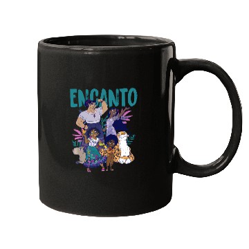 Discover Disney Encanto Group Shot Logo Mugs