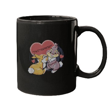 Discover Disney Bambi Thumper Miss Bunny Valentines Day Mugs