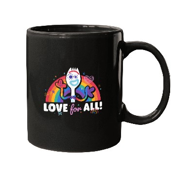 Discover Disneyss Pixars Toy Story 4 Pride Rainbow Forky Love For All Mugs