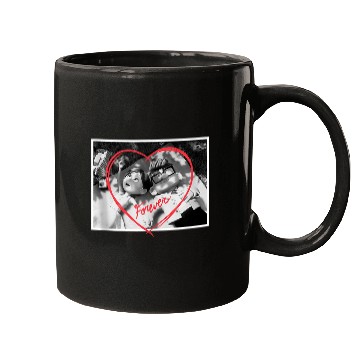 Discover Disney PIXAR UP Carl and Ellie Forever Heart Tan Mugs