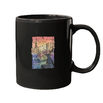 Discover Disney Pixar Ratatouille Remy City View Poster Mugs