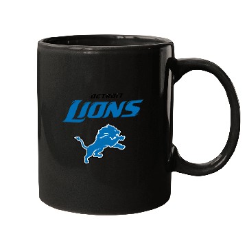 Discover Detroit Lions Logo Mugs