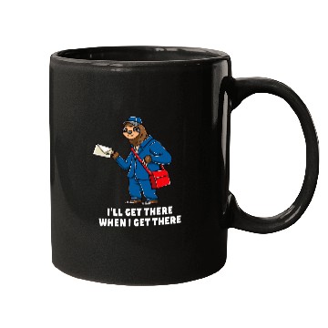 Discover Sloth Postman Mugs