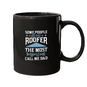 Discover Roofer handyman carpenter construction worker building 5 Mugs